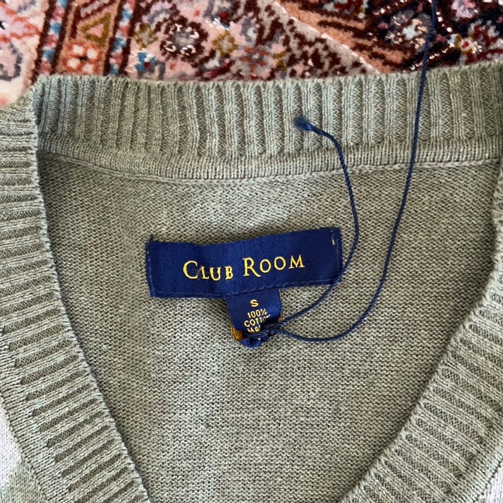 CLUB ROOM . SizeS. 100% cotton color green - Picture 2 of 4